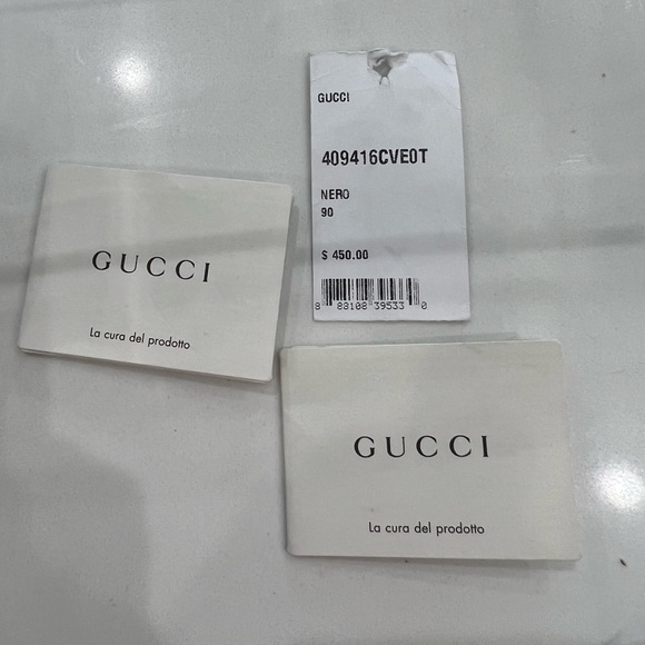 GUCCI GG GOLD TONE BELT 90 cm x 36 cm 100% authentic !!! - Picture 6 of 11